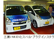 三菱i-Mi EVとスバル・プラグインステラ