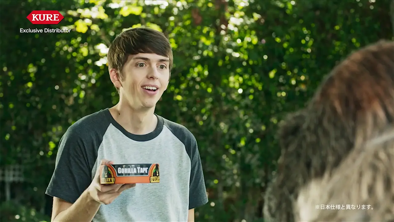 ゴリラテープ　芝刈機篇